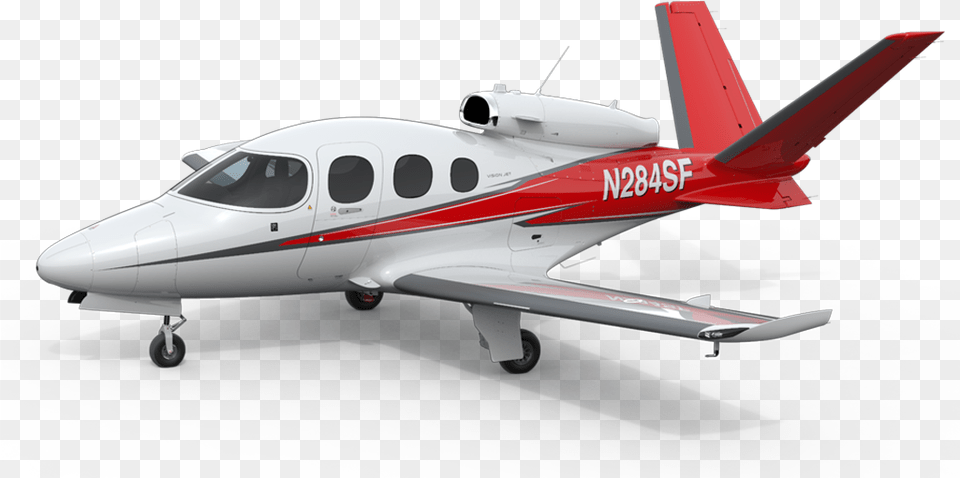 Transparent Jets Clipart Cirrus Vision Jet, Aircraft, Airliner, Airplane, Transportation Free Png Download
