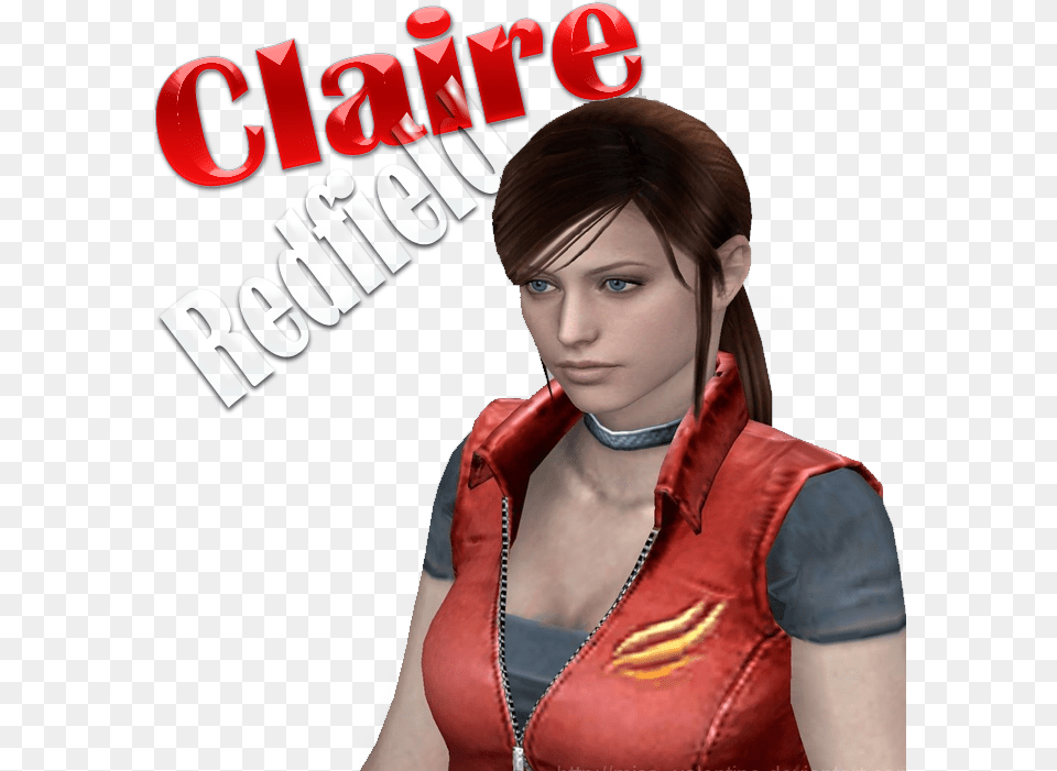 Transparent Jill Valentine Claire Redfield Darkside Chronicles, Book, Clothing, Vest, Costume Png Image
