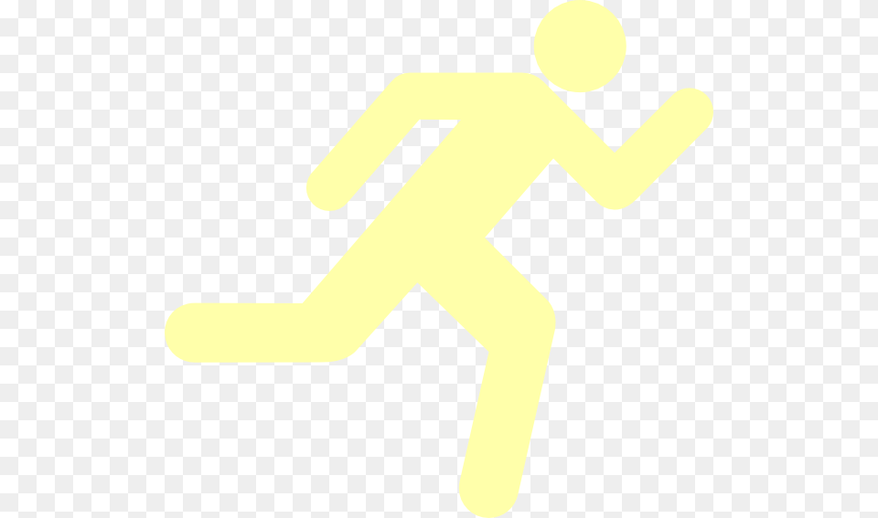 Transparent Jog Clipart Stick Man Running White, Sign, Symbol, Appliance, Blow Dryer Free Png