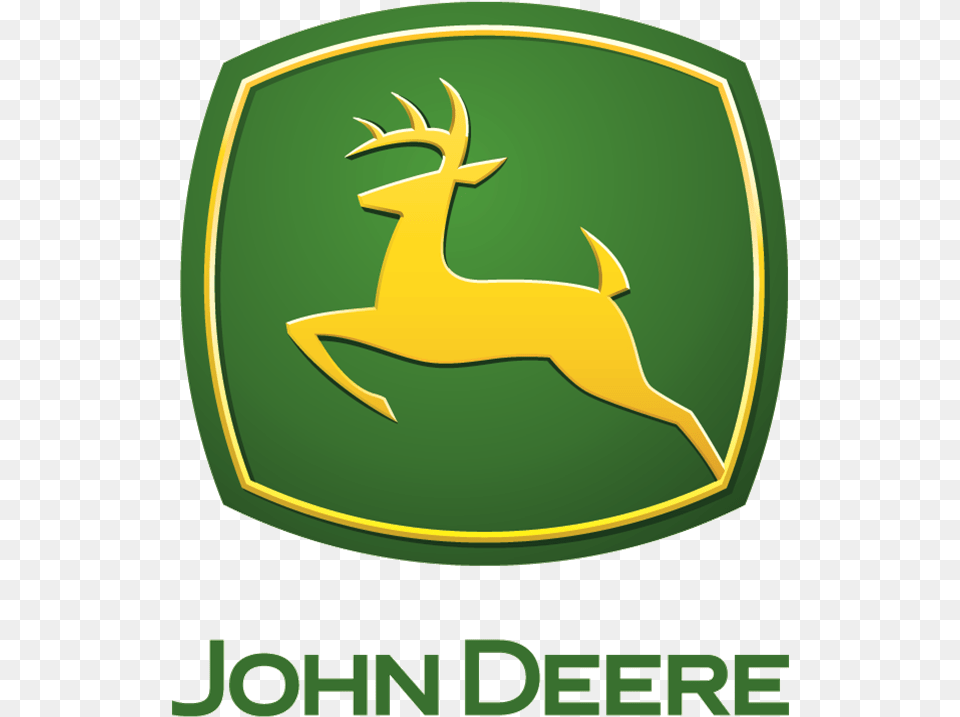 John Deere, Logo, Animal, Deer, Mammal Free Transparent Png