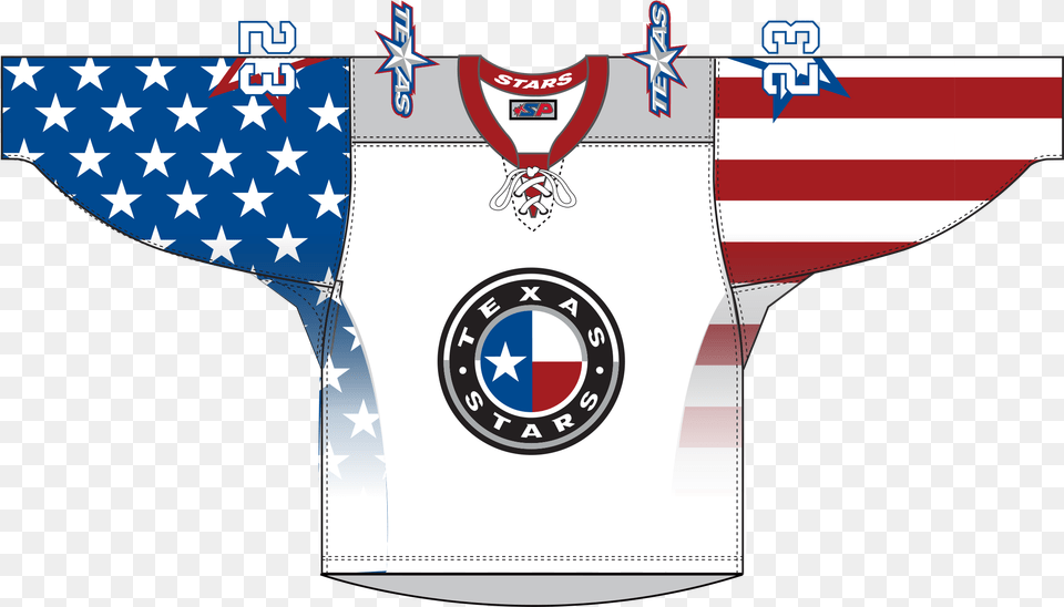 John Stockton Texas Stars Military Jersey, Clothing, Shirt, Emblem, Symbol Free Transparent Png