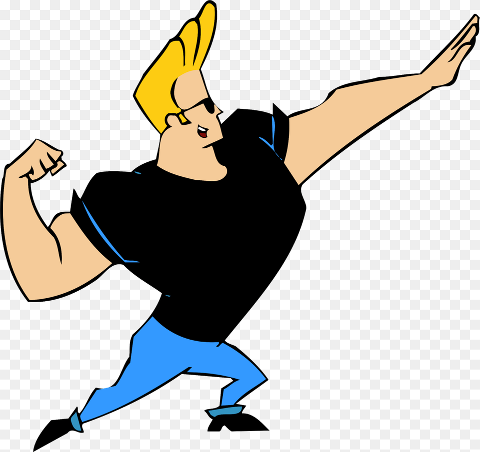 Transparent Johnny Bravo Cartoon Characters Johnny Bravo, Person, Dancing, Leisure Activities, Face Free Png