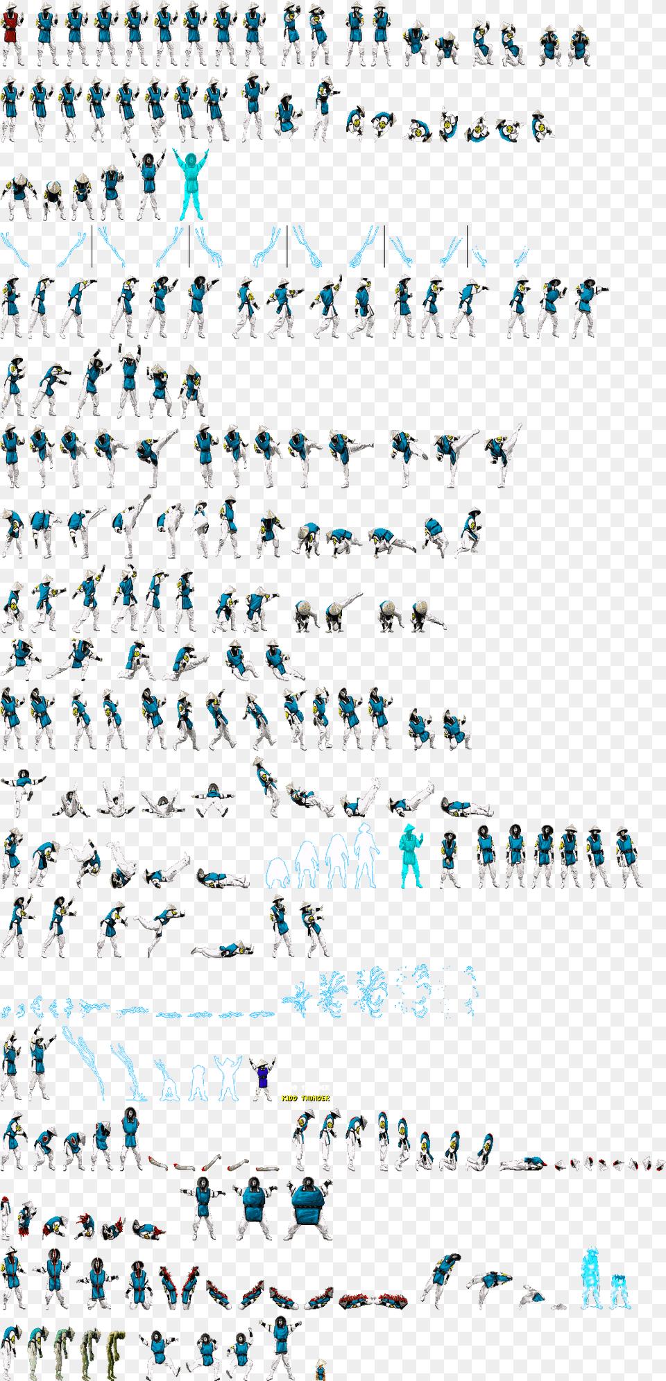 Transparent Johnny Cage Mortal Kombat 2 Raiden Sprites, Person, Animal, Flock, Text Png