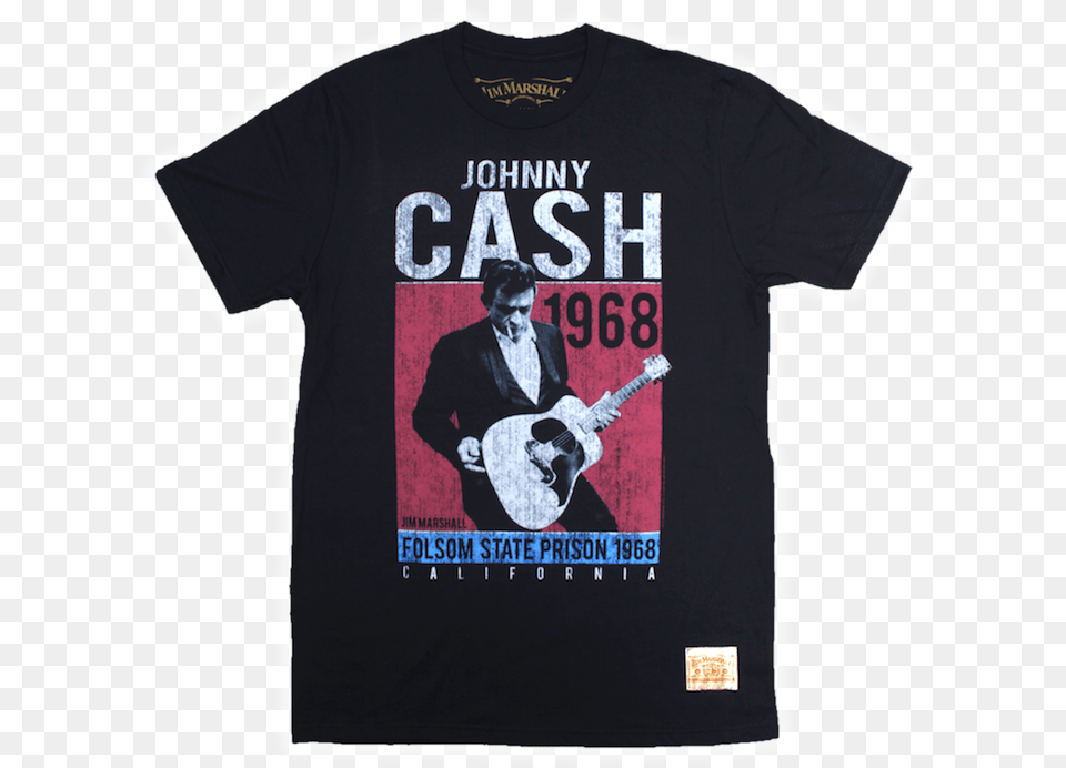 Transparent Johnny Cash Field Lacrosse, T-shirt, Clothing, Shirt, Person Png