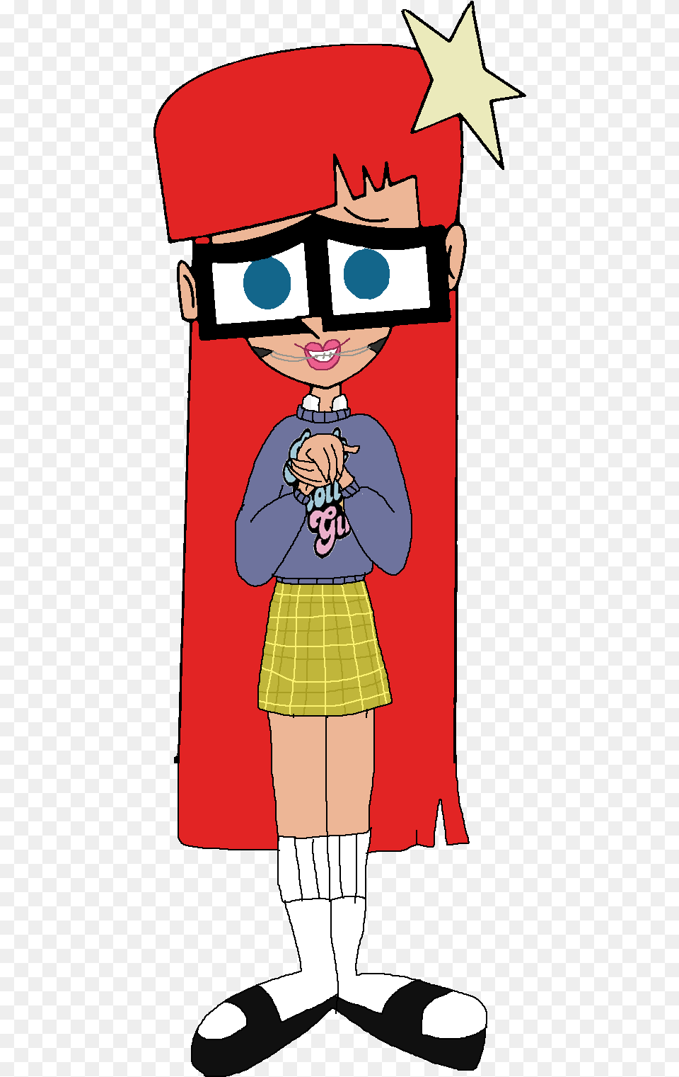 Johnny Test Johnny Test Susan, Person, Clothing, Skirt, Book Free Transparent Png