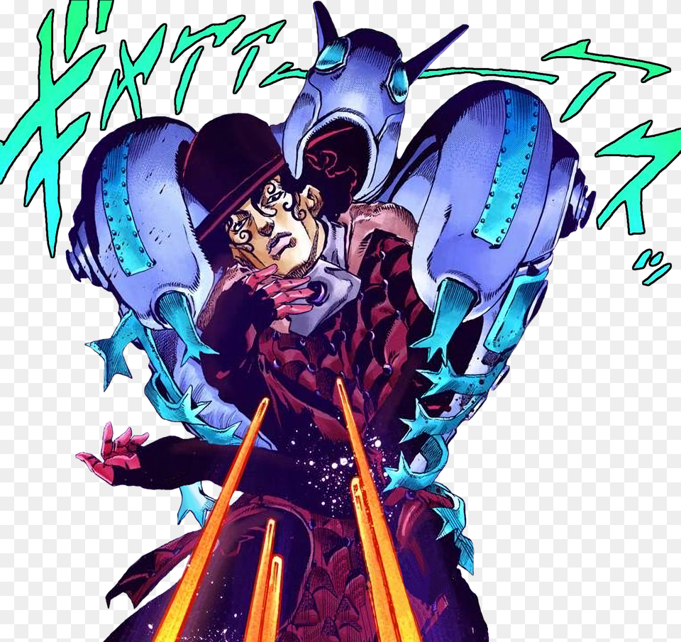 Transparent Jojo Sound Effects Best Looking Stands Jojo, Book, Comics, Publication, Person Png