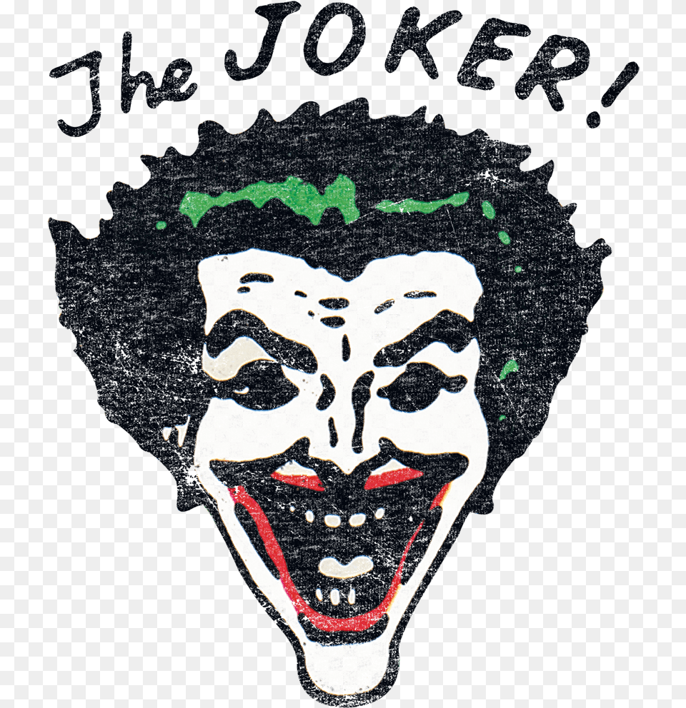 Transparent Joker Face Paint, Stencil, Head, Person Png Image