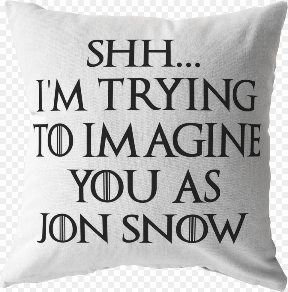 Transparent Jon Snow Cushion, Home Decor, Pillow Png Image