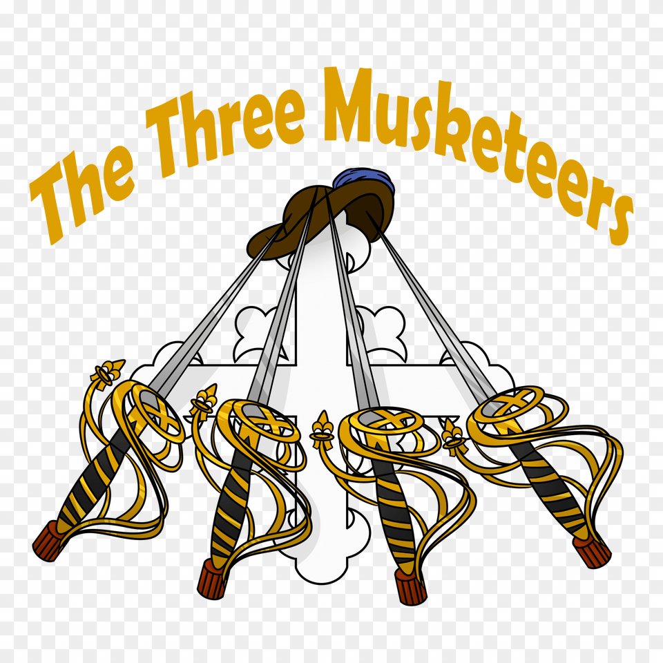 Transparent Joseph And His Brothers Clipart Three Musketeers Clip Art, People, Person, Bulldozer, Machine Png Image