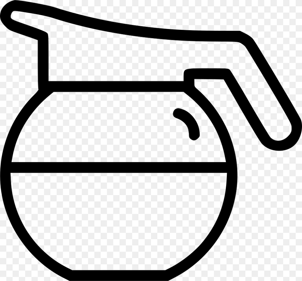 Transparent Jug Clipart Water Black And White, Water Jug, Smoke Pipe, Weapon, Ammunition Free Png