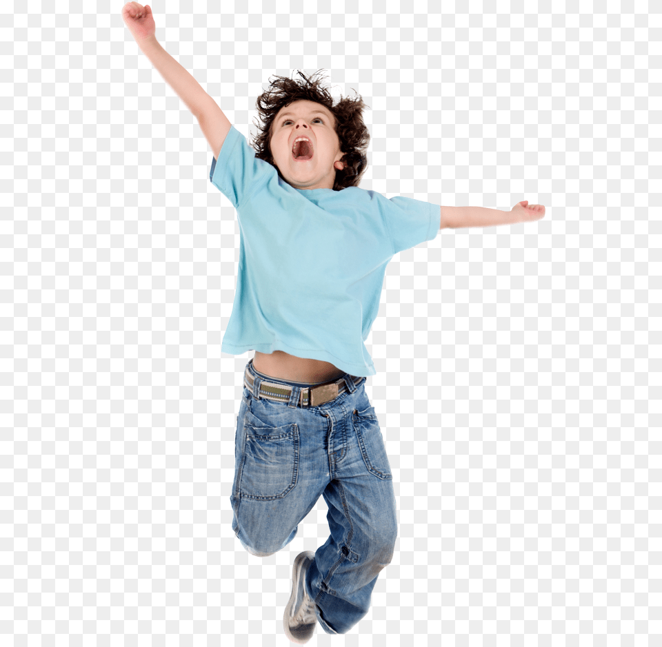 Transparent Jump Kid Jumping, Clothing, Face, Head, Jeans Png Image