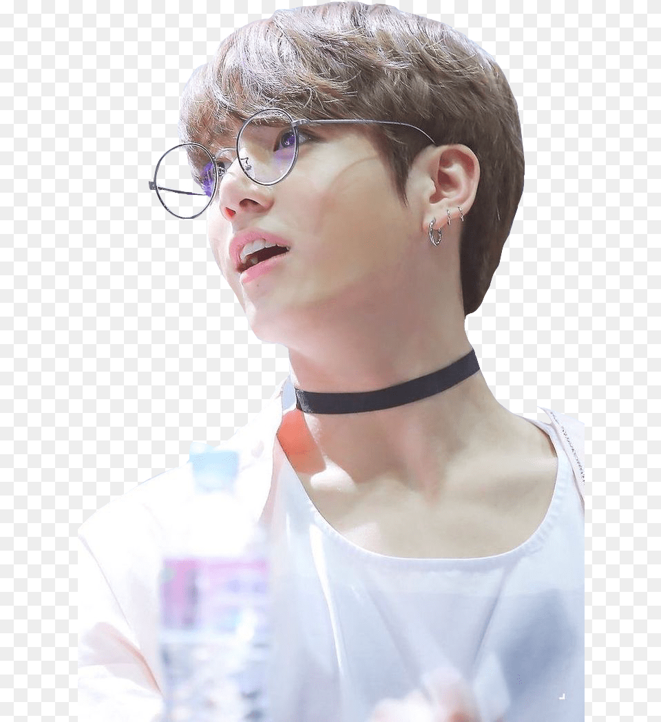 Transparent Jungkook Glasses, Teen, Person, Boy, Male Free Png Download