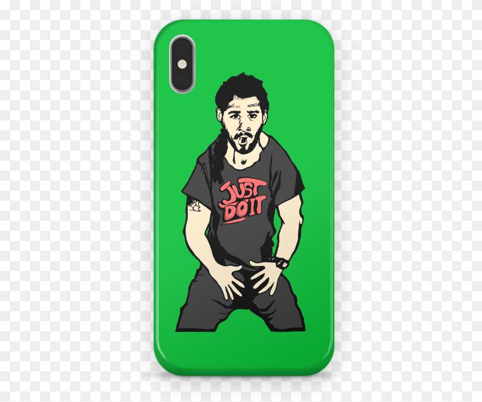Transparent Just Do It Shia Mobile Phone Case, T-shirt, Clothing, Photography, Person Png