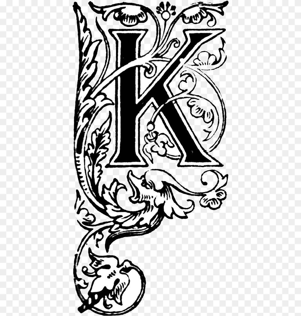 Transparent K Fancy Fancy Letter K Design, Text, Face, Head, Person Png