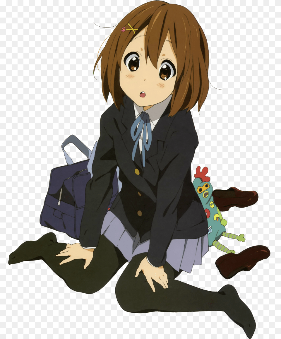 Transparent K On K On Yui Hirasawa, Publication, Comics, Book, Baby Free Png Download