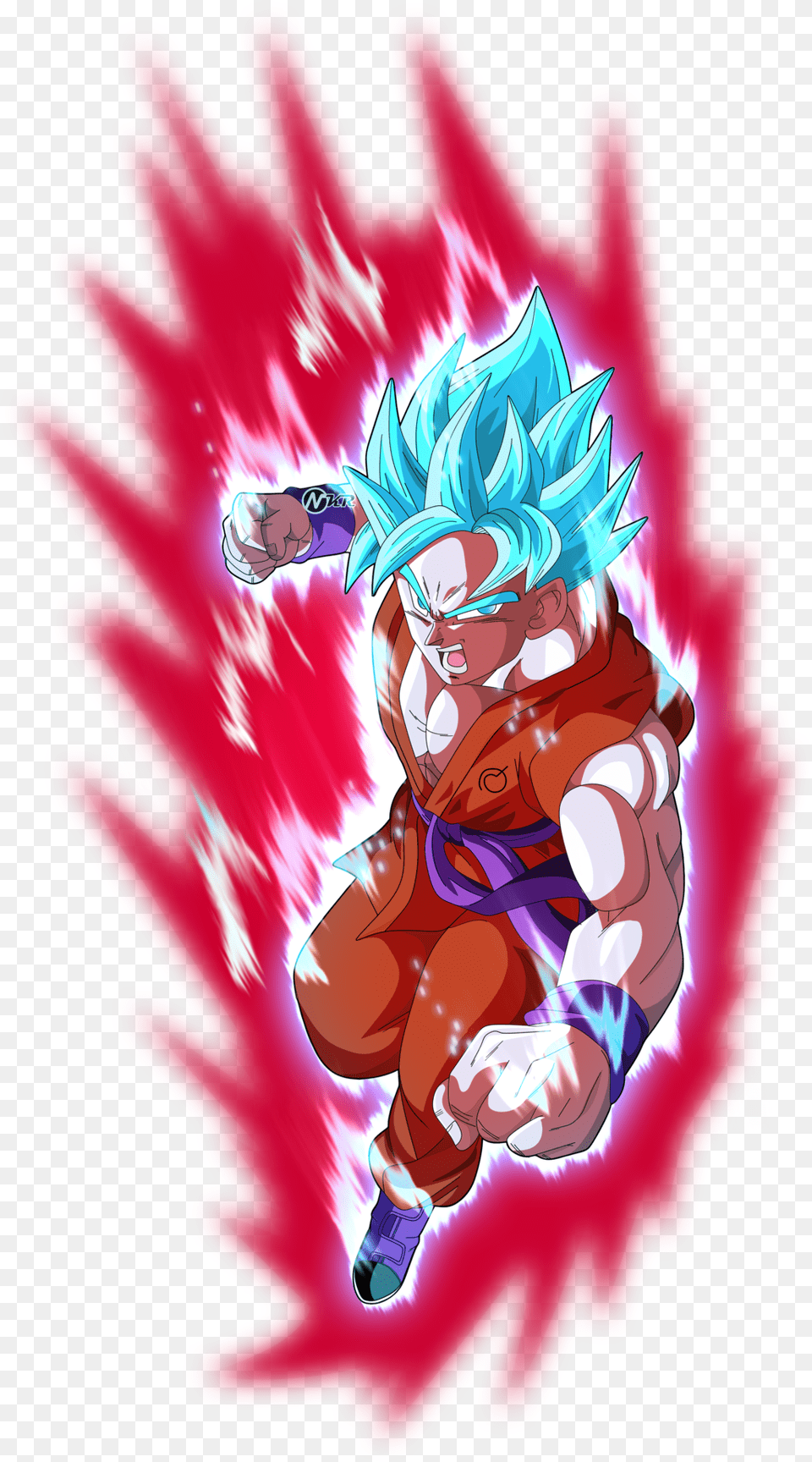 Transparent Kaioken Goku Ssj Azul Kaioken, Book, Comics, Publication, Art Png Image