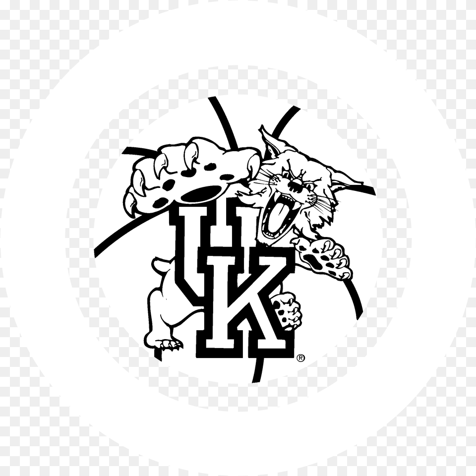 Kansas Jayhawk Clipart Kentucky Wildcats Logo Symbol, Text, Face, Head Free Transparent Png