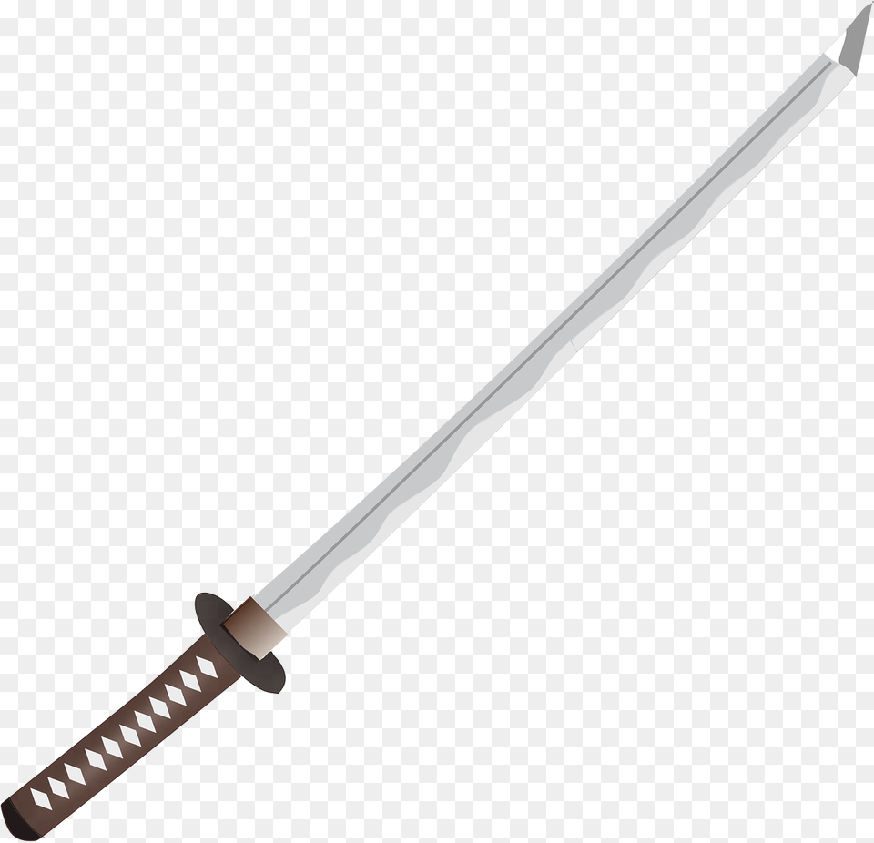 Transparent Katana Samurai Sword Clip Art, Weapon, Blade, Dagger, Knife Png Image