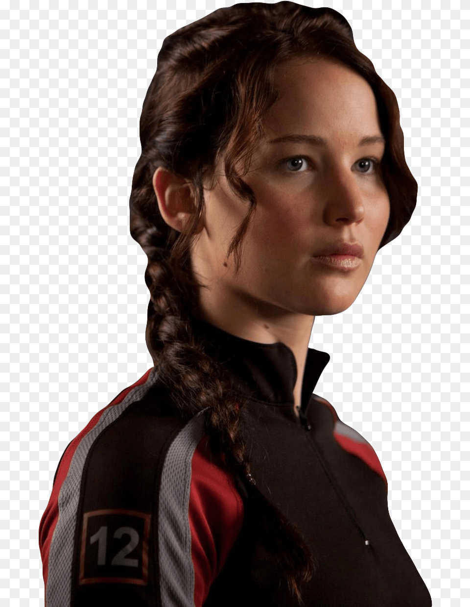 Katniss Everdeen Katniss Jennifer Lawrence Hunger Games, Adult, Person, Hair, Female Free Transparent Png