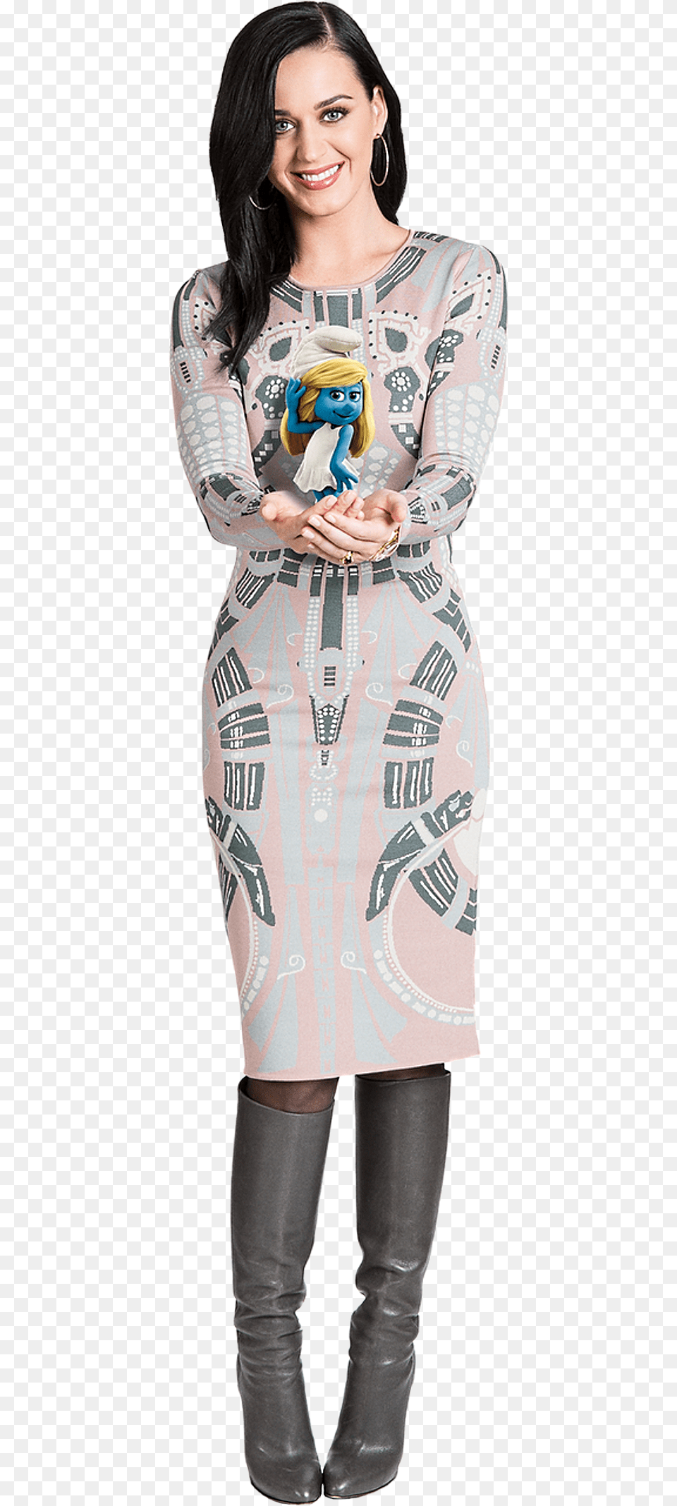 Transparent Katy Perry Smurfs 2 Katy Perry, Adult, Sleeve, Shoe, Person Free Png