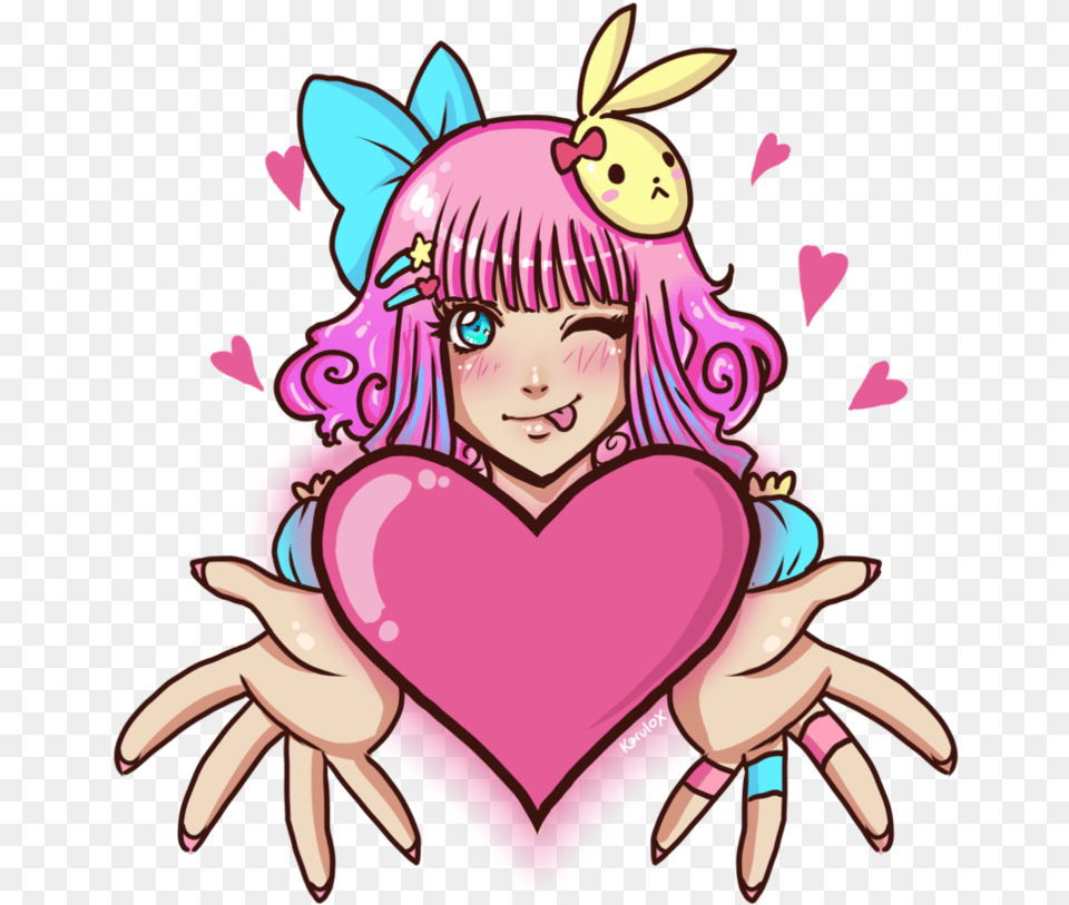 Kawaii Heart Stickers Do Smite, Book, Comics, Publication, Baby Free Transparent Png