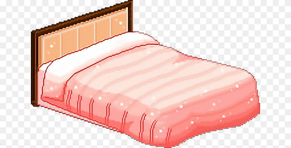 Transparent Kawaii Pixel Kawaii Bed Clipart, Furniture, Hot Tub, Tub Free Png Download