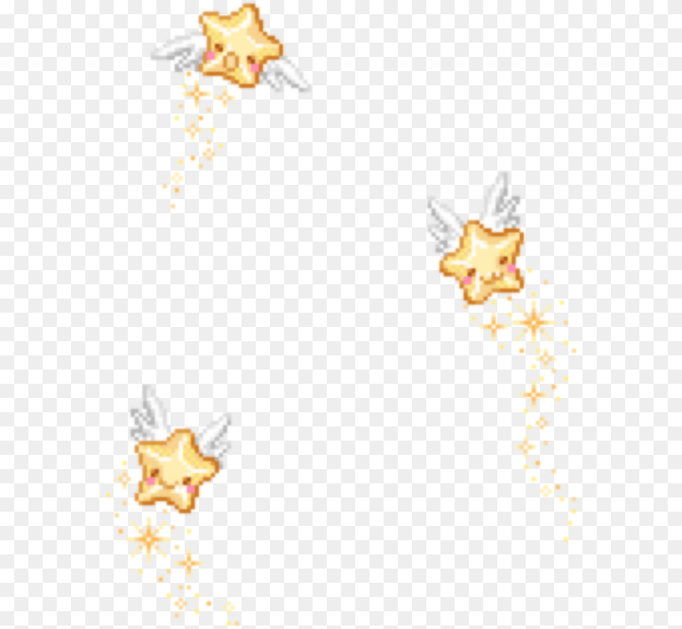 Transparent Kawaii Sparkles, Accessories, Earring, Jewelry, Food Free Png