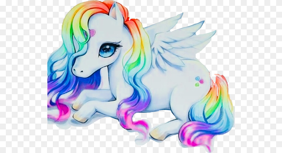 Transparent Kawaii Unicorn Drawing Cute Unicorn, Art, Baby, Person, Face Free Png