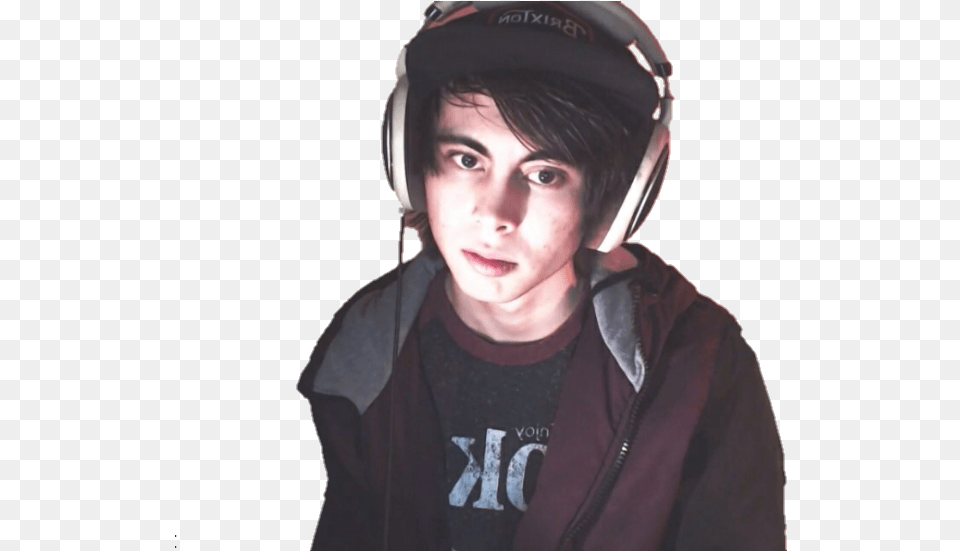 Keemstar Head Leafyishere Gif, Portrait, Photography, Person, Helmet Free Transparent Png