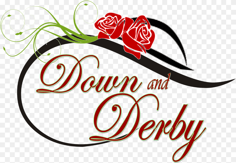 Transparent Kentucky Derby Calligraphy, Flower, Plant, Rose, Dynamite Png Image