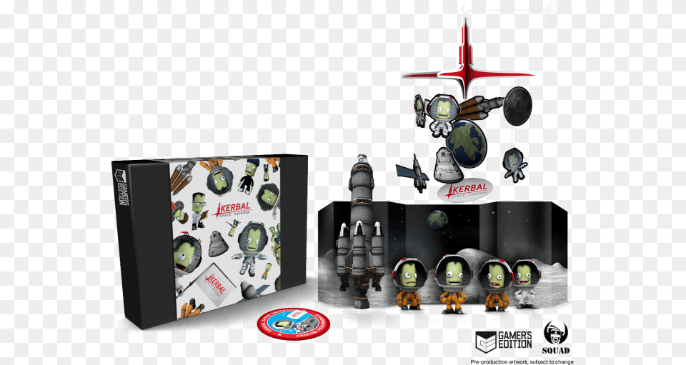 Transparent Kerbal Space Program Logo Ksp Kabul Space Program Toys, Aircraft, Transportation, Vehicle, Person Png Image