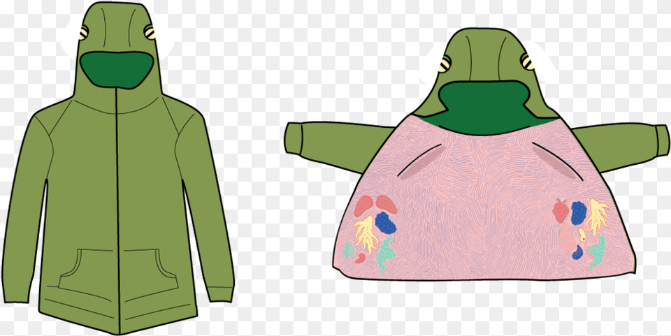 Kermit The Frog Child Art, Clothing, Coat, Adult, Person Free Transparent Png