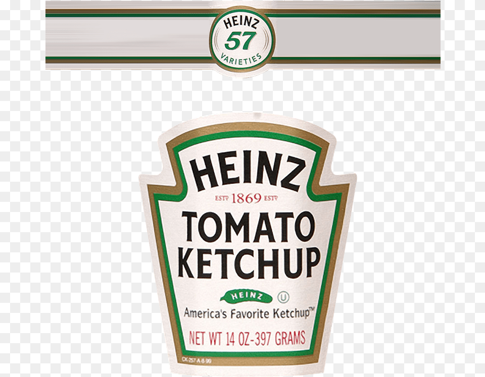 Transparent Ketchup And Mustard Clipart Heinz Ketchup Bottle Label, Food Png Image
