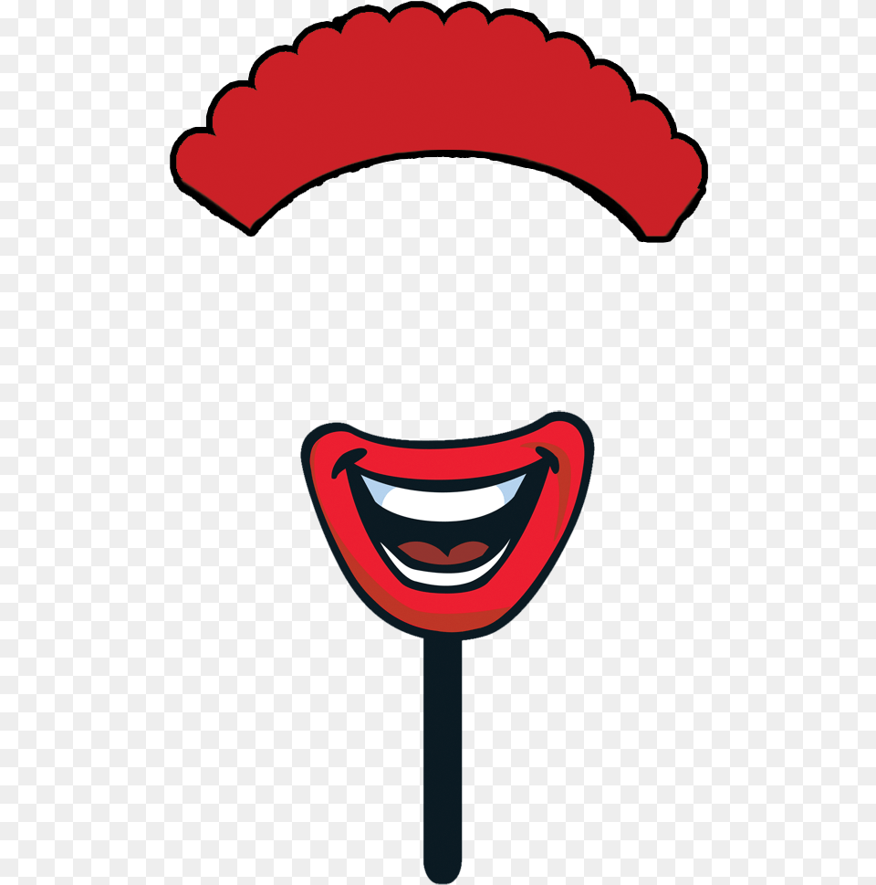 Transparent Ketchup Packet Clipart Ronald Mcdonald Smile Cartoon, Food, Sweets, Electrical Device, Microphone Png Image