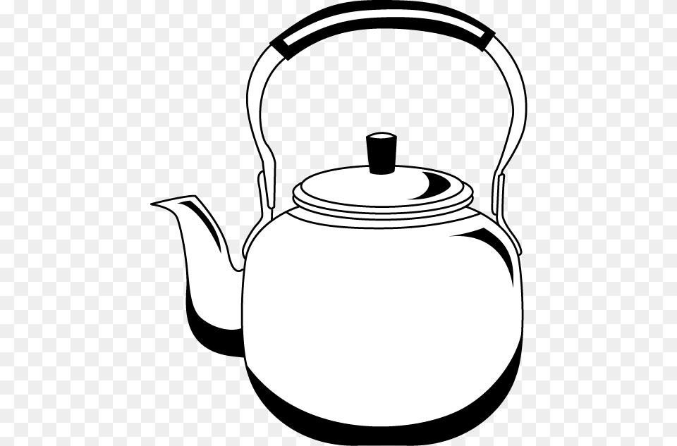 Kettle Kettle Drawing, Cookware, Pot, Pottery, Chandelier Free Transparent Png