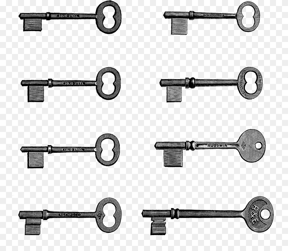 Transparent Key Clip Art Clip Art, Cutlery, Spoon, Brush, Device Free Png Download