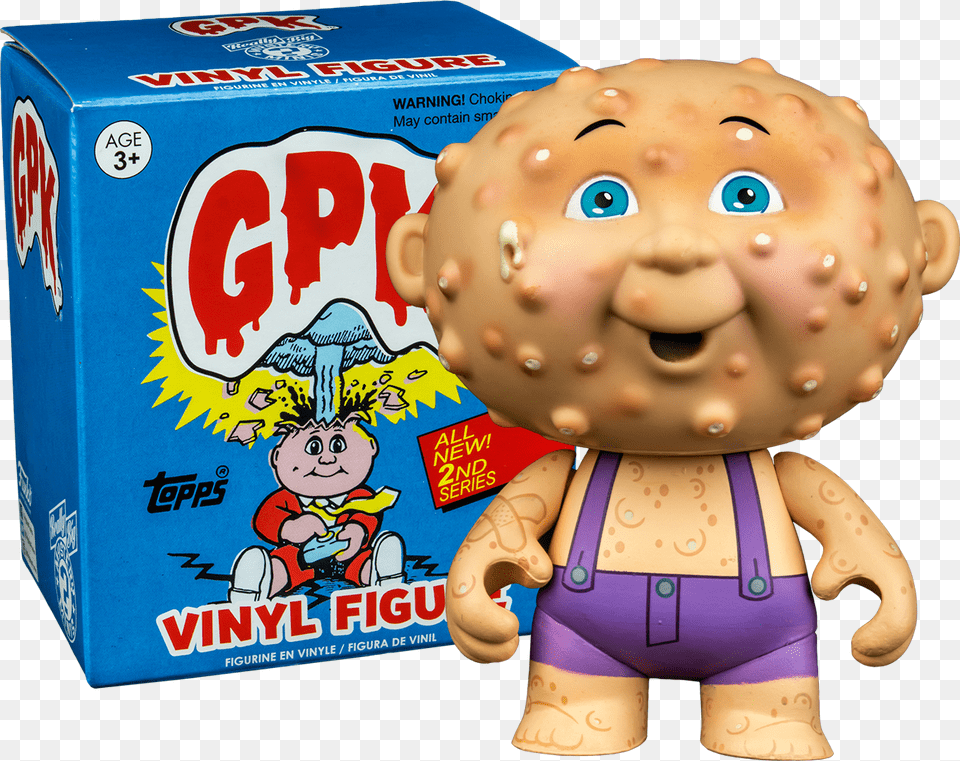 Transparent Kid Raging Garbage Pail Kids Blind Box, Baby, Person, Face, Head Png