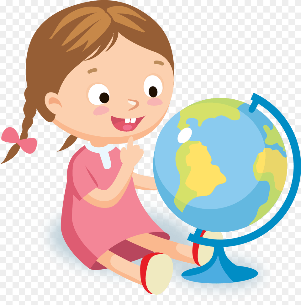 Kids Being Active Clipart Knowledge And Understanding Of The World Cartoon, Face, Head, Person, Astronomy Free Transparent Png