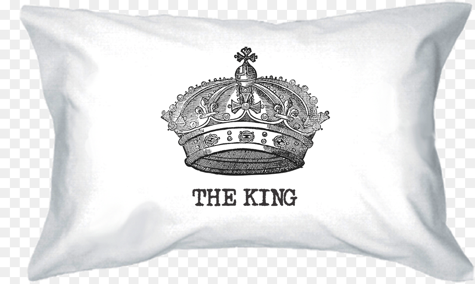 King And Queen Crown Crown, Home Decor, Pillow, Cushion, Wedding Free Transparent Png
