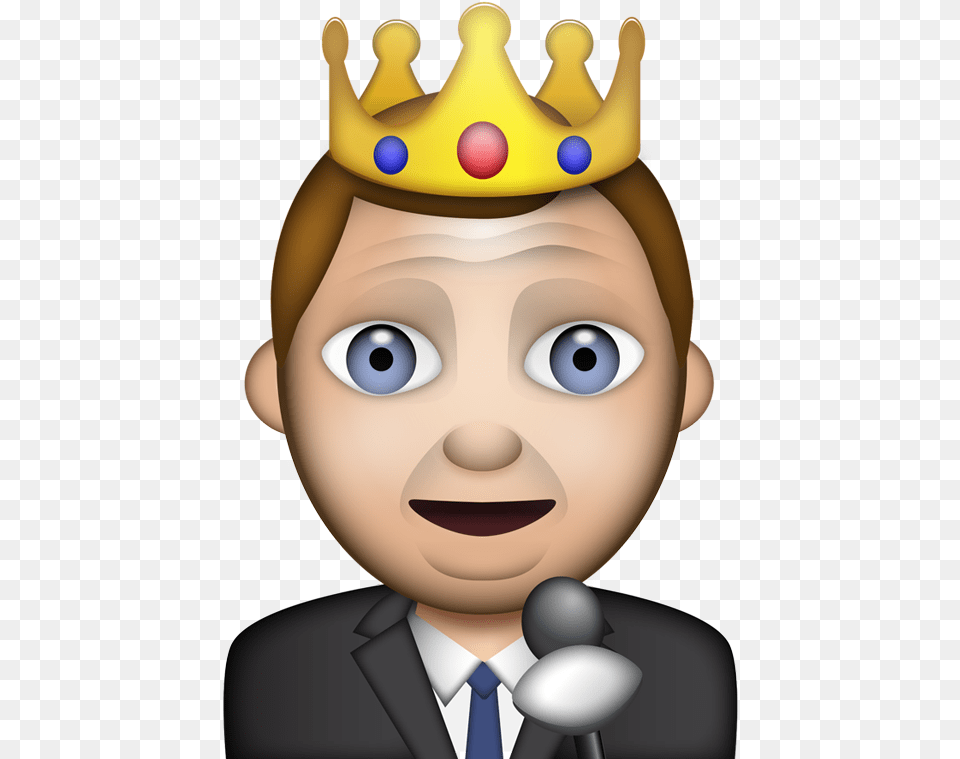 King Emoji, Accessories, Jewelry, Baby, Person Free Transparent Png