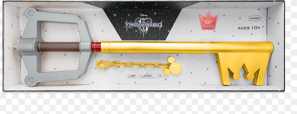 Transparent Kingdom Hearts Rplica Llave Dorada Kingdom Hearts, Sword, Weapon Png