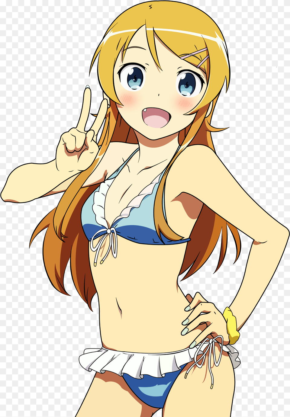 Transparent Kirino Kirino Kousaka Bikini, Book, Comics, Publication, Adult Png Image