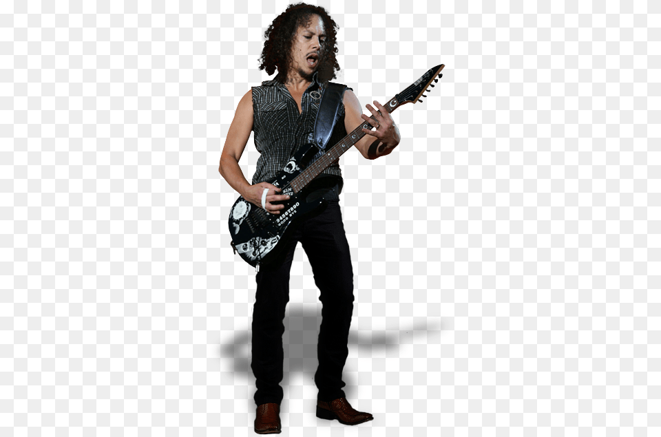 Kirk Hammett Kirk Hammett Nothing Else Matters, Adult, Musical Instrument, Man, Male Free Transparent Png