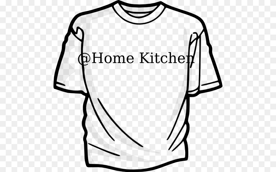 Transparent Kitchen Clip Art Clothes Vocabulary T Shirt, Clothing, T-shirt, Smoke Pipe Png Image