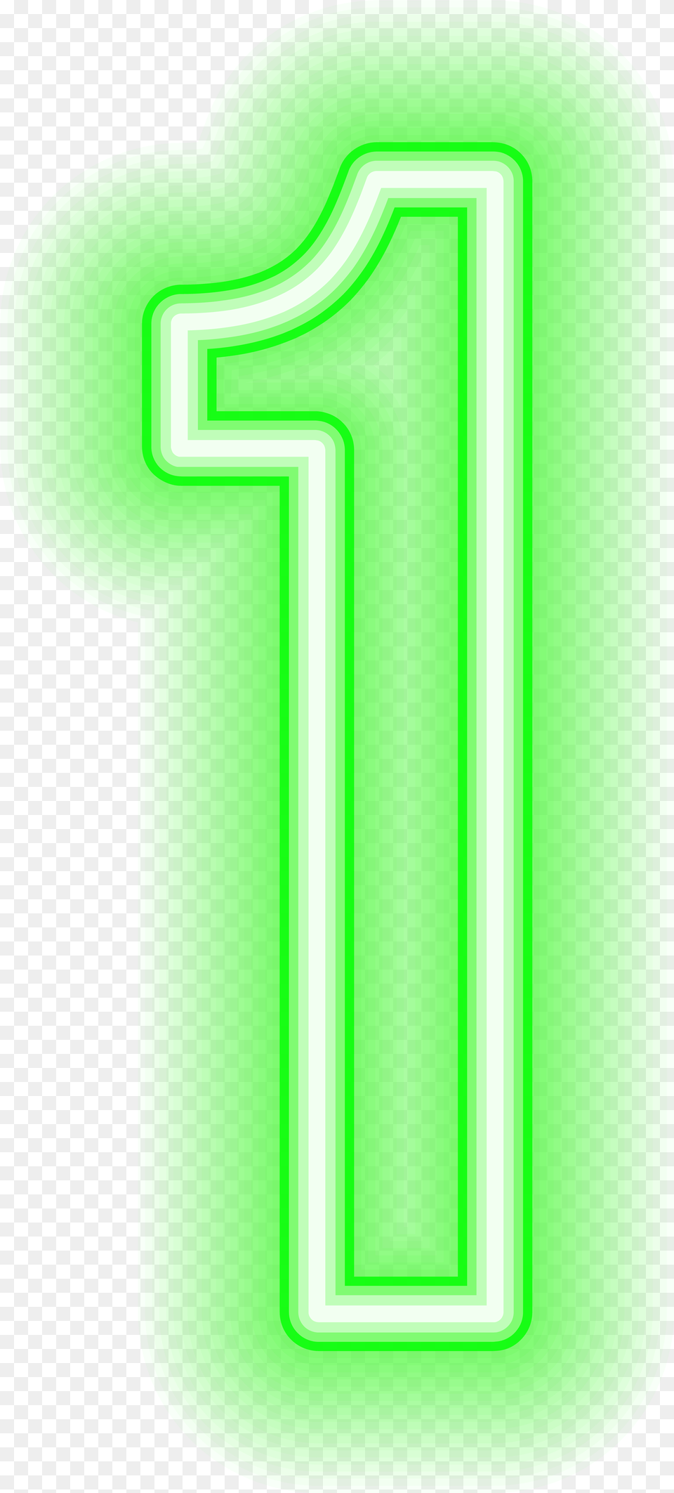Kiwi Clipart Neon, Green, Number, Symbol, Text Free Transparent Png