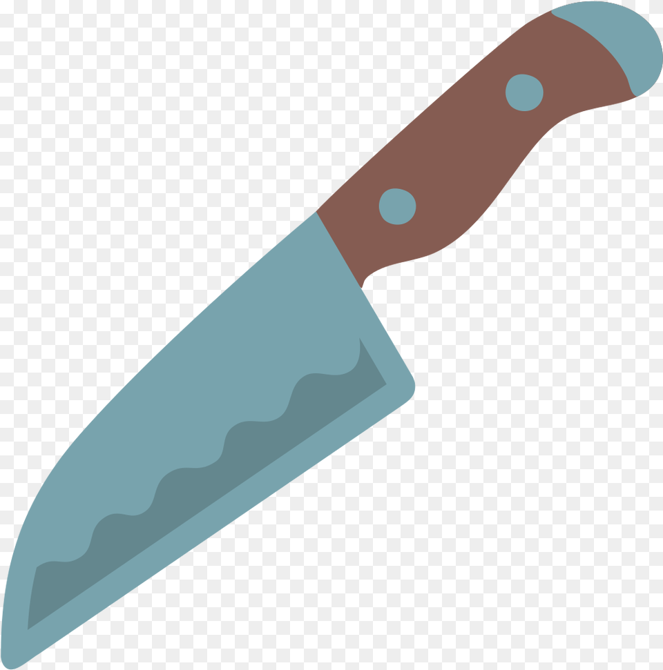 Transparent Knife Emoji Kitchen Knife Emoji, Blade, Dagger, Weapon Png Image