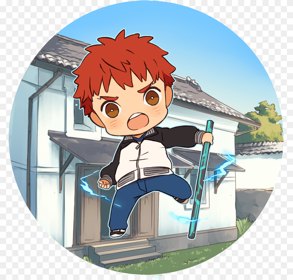 Kotomine Kirei Fate Emiya Shirou Chibi, Book, Comics, Publication, Baby Free Transparent Png