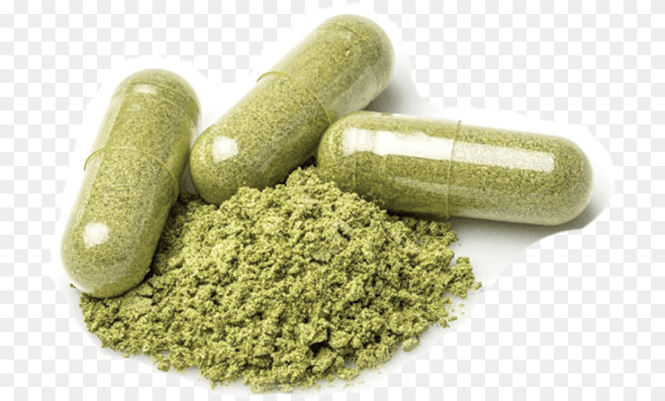 Transparent Kratom Body Fast Grow Herbal Weight Gain Capsules, Herbs, Plant, Produce, Food Free Png Download