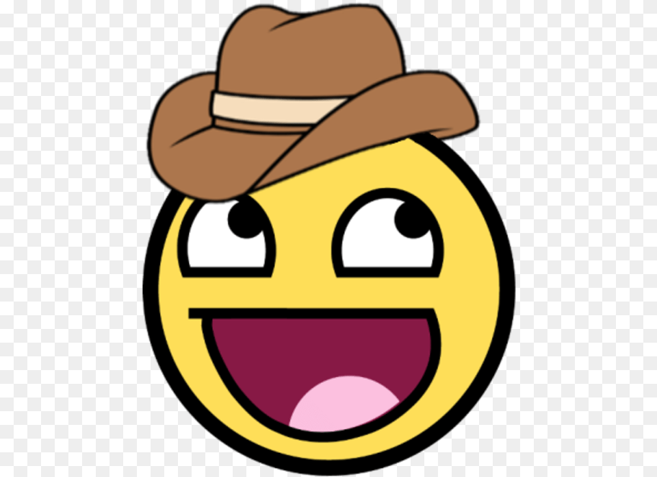 Transparent Kreygasm Emote Smiley Face With Clear Background, Clothing, Hat Free Png Download