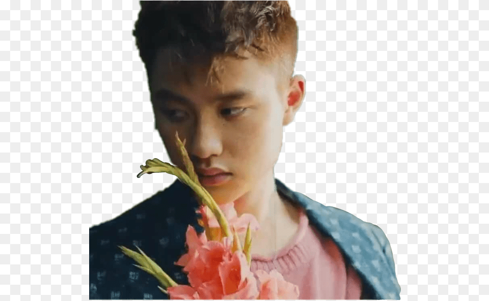 Transparent Kyungsoo Exo Ko Ko Bop Do Gif, Portrait, Plant, Photography, Person Png